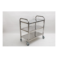 Dining cart with rolling wheels